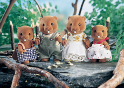 Sylvanian Families Beaver Family