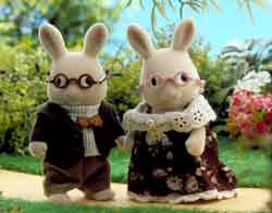 Sylvanian Families Buttermilk Rabbit Grandparents