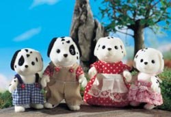 Sylvanian Family Dalmatian Family