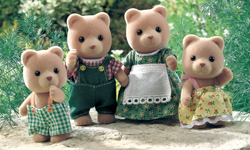 Sylvanian Family Little Bear Family