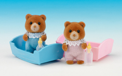 Sylvanian Family Marmalade Bear Babies